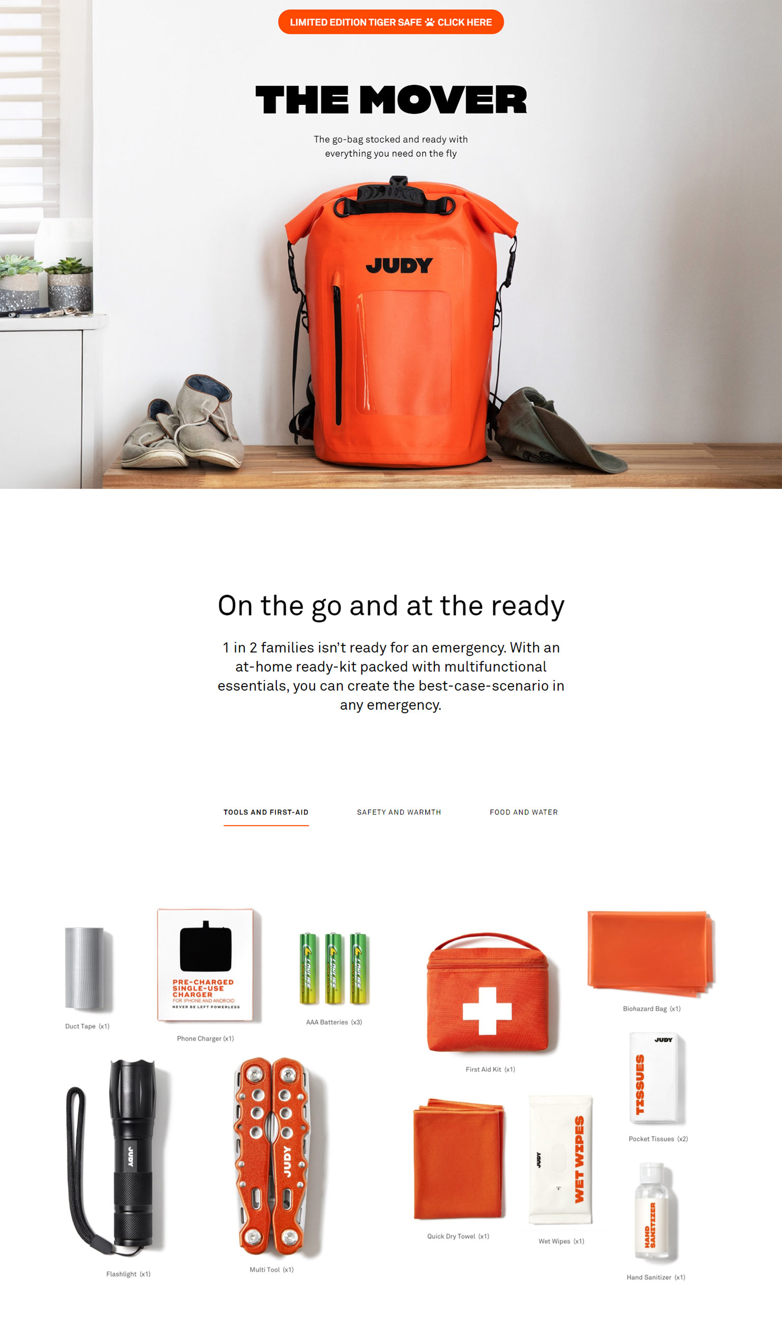 Judy Online Store Design