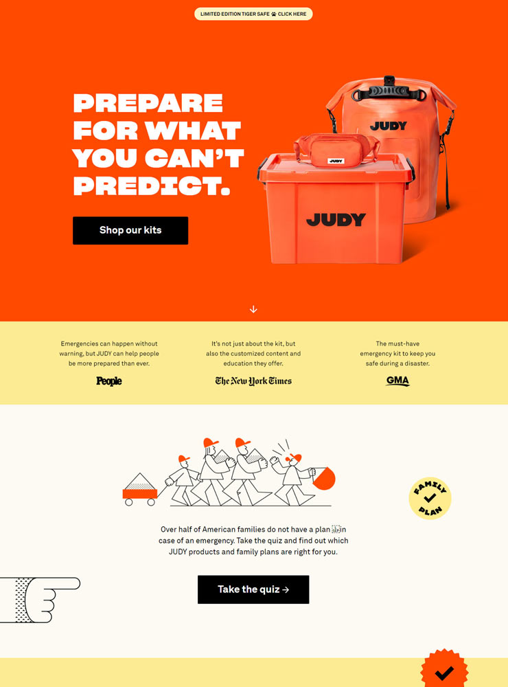 Judy Online Store Design