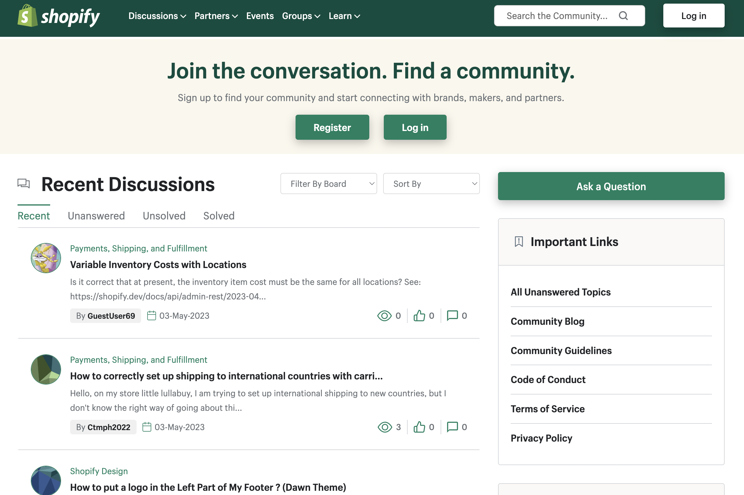 Shopify has a large and supportive community of users and experts who are always willing to help.
